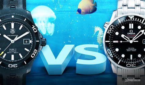 tag heuer aquaracer calibre 5 vs omega seamaster|hydroconquest vs aquaracer.